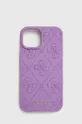 фиолетовой Чехол на телефон Guess iPhone 15 6.1 Unisex