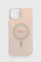 ružová Puzdro na mobil Guess iPhone 15 Plus 6.7 Unisex