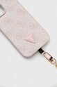 Puzdro na mobil Guess iPhone 15 6.1 GUHCP15SP4TDSCPP ružová AA00