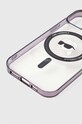 Puzdro na mobil Karl Lagerfeld iPhone 15 6.1 KLHMP15SHKHNOTK priesvitná AA00
