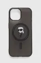 μαύρο Θήκη κινητού Karl Lagerfeld iPhone 15 6.1 Unisex