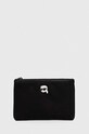 Karl Lagerfeld kosmetyczka Planet friendly czarny 235M3219