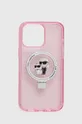 ροζ Θήκη κινητού Karl Lagerfeld iPhone 15 Pro Max 6.7 Unisex