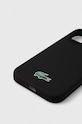 Lacoste Husă pentru telefon iPhone 15 6.1 LCHMP15SSLOK negru AA00