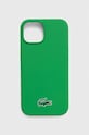 Чехол на телефон Lacoste iPhone 15 6,1 для телефона зелёный LCHMP15SSLON
