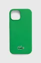 zelená Puzdro na mobil Lacoste iPhone 15 6,1 Unisex