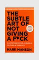 Knjiga QeeBoo The subtle art of not giving a F*ck, Mark Manson, English