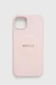 розовый Чехол на телефон Guess iPhone 15 Plus / 14 Plus 6.7'' Unisex