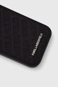 Чехол на телефон Karl Lagerfeld iPhone 15 / 14 / 13 6.1'' KLHCP15SPQKPMK чёрный AA00