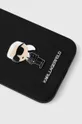 Karl Lagerfeld telefon tok iPhone 15 Pro Max 6.7'' fekete