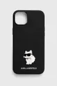fekete Karl Lagerfeld telefon tok iPhone 15 Plus / 14 Plus 6.7'' Uniszex