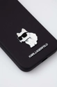 Чехол на телефон Karl Lagerfeld iPhone 15 Pro Max 6.7'' чёрный