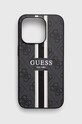 Чохол на телефон Guess iPhone 15 Pro 6.1" для телефону сірий GUHMP15LP4RPSK