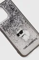 Puzdro na mobil Karl Lagerfeld iPhone 13 Pro / 13 6.1'' priesvitná