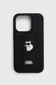 μαύρο Θήκη κινητού Karl Lagerfeld iPhone 14 Pro 6.1'' Unisex