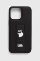 μαύρο Θήκη κινητού Karl Lagerfeld iPhone 14 Pro Max 6.7'' Unisex