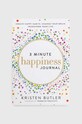 Knížka 3 Minute Happiness Journal by Kristen Butler, English vícebarevná 9781737970477