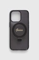 Чохол на телефон Guess iPhone 13 Pro / 13 6.1" для телефону чорний GUHMP13LHRSGSK