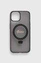 Guess etui na telefon iPhone 13 / 14 / 15 6.1" na telefon czarny GUHMP13MHRSGSK