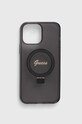 Guess etui na telefon iPhone 13 Pro Max 6.7" na telefon czarny GUHMP13XHRSGSK
