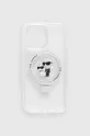 priesvitná Puzdro na mobil Karl Lagerfeld iPhone 13 Pro / 13 6.1