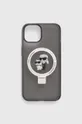 μαύρο Θήκη κινητού Karl Lagerfeld iPhone 14 / 15 / 13 6.1
