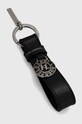 Шкіряний брелок Karl Lagerfeld 241W3803 чорний AA00