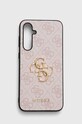 Чохол на телефон Guess S711 S23 FE для телефону рожевий GUHCS23FE4GMGPI