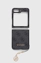 Θήκη κινητού Guess F731 Z Flip5 για τηλέφωνο γκρί GUHCZF5GF4GGR