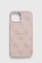 ροζ Θήκη κινητού Guess iPhone 14 / 15 / 13 6,1