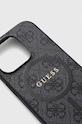 Чохол на телефон Guess iPhone 15 Pro 6,1" GUHMP15LG4GFRK чорний AA00