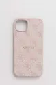 ροζ Θήκη κινητού Guess iPhone 15 Plus / 14 Plus 6,7