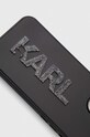 Karl Lagerfeld Husă pentru telefon iPhone 15 Plus / 14 Plus 6.7" KLHCP15M3DMBKCK negru AA00