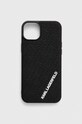 Obal na telefon Karl Lagerfeld iPhone 15 Plus / 14 Plus 6.7" na mobil černá KLHCP15M3DMKRLK
