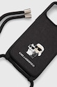 Accesorii Karl Lagerfeld Husă pentru telefon iPhone 15 Pro Max 6.7" KLHCP15XSAKCPSK negru