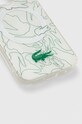 Чохол на телефон Lacoste iPhone 15 Pro 6.1" LCHMP15LUREH білий AA00