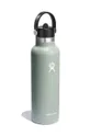 Θερμικό μπουκάλι Hydro Flask 21 Oz Standard Flex Straw Cap Agave πράσινο