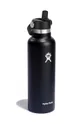 Hydro Flask sticla termica 21 Oz Standard Flex Straw Cap Black Otel inoxidabil