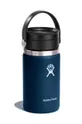 Θερμικό μπουκάλι Hydro Flask 12 Oz Wide Flex Sip Lid Indigo μπλε