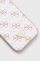 Guess etui na telefon iPhone 15 / 14 / 13 6.1" GUHCP15SPG4GPH biały AA00