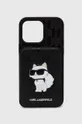 μαύρο Θήκη κινητού Karl Lagerfeld iPhone 15 Pro Max 6.7