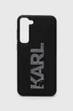 fekete Karl Lagerfeld telefon tok Samsung Galaxy S23+ S916 Uniszex