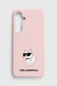 рожевий Чохол на телефон Karl Lagerfeld S24+ S926 Unisex