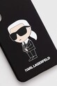 Puzdro na mobil Karl Lagerfeld S24+ S926 KLHCS24MSNIKBCK čierna AA00