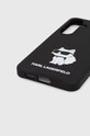 Karl Lagerfeld Husă pentru telefon S24 S921 KLHCS24SSNCHBCK negru AA00