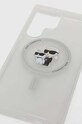 Karl Lagerfeld Husă pentru telefon S24 Ultra S928 KLHMS24LHGKCNOT transparent AA00