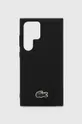 fekete Lacoste telefon tok S24 Ultra S928 Uniszex