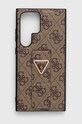 Guess etui na telefon S24 Ultra S928 na telefon brązowy GUHCS24LPGS4TDW