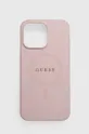 ružová Puzdro na mobil Guess iPhone 15 Pro Max 6.7