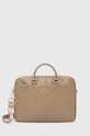 Guess torba na laptopa mieści A4 beżowy GUCB15ZPGSTEGD